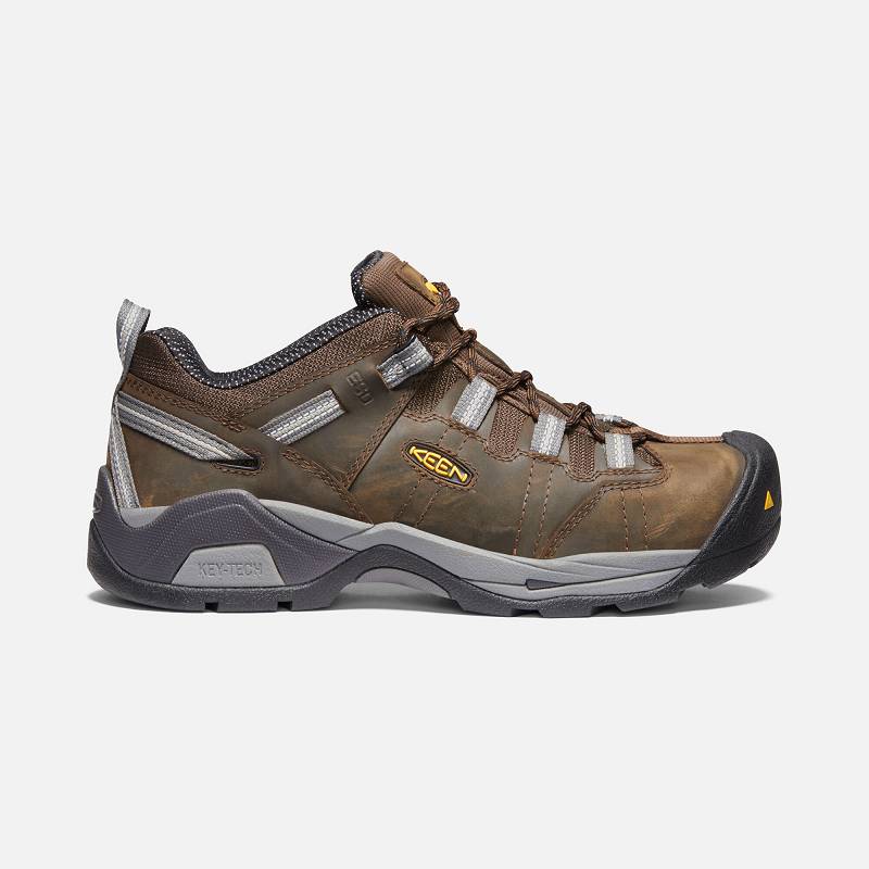 Keen Detroit XT ESD Steel Toe Sicherheitsschuhe Herren DE-50873 Cascade Brown/Gargoyle - Keen Herren